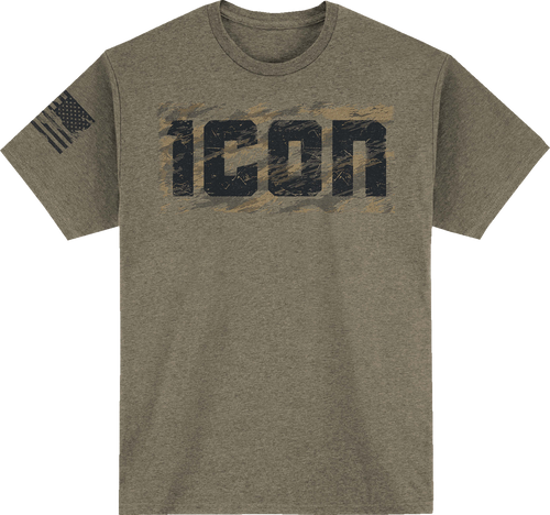 Icon Tiger's Blood T-Shirt - Heather Olive - Large