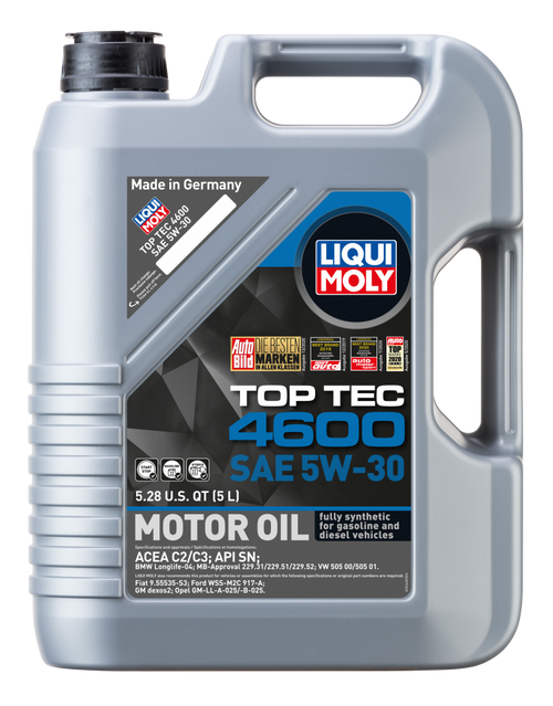 LQM Motor Oil - Top Tec 4600 lqm20448