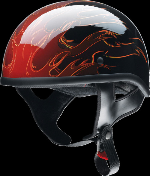 Z1R CC Beanie Helmet - Hellfire - Red - Medium