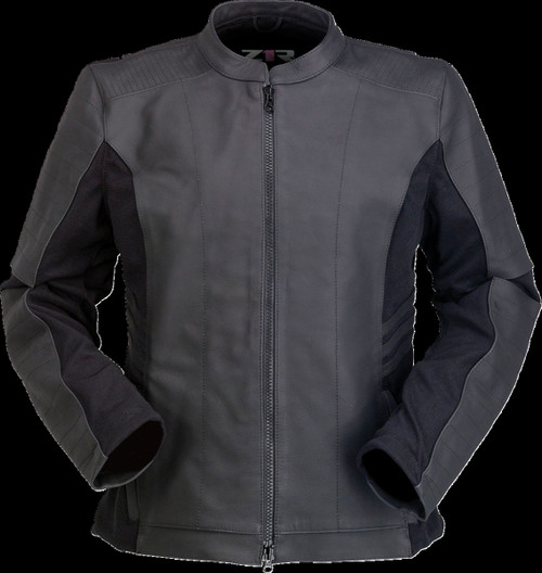 Z1R Women's Bellona Leather Jacket - Black - Medium