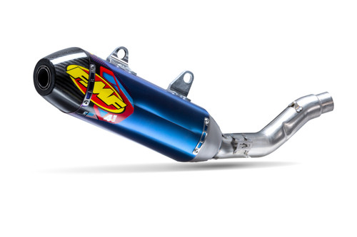 FMF FACTORY 4.1 RCT TITANIUM ANODIZED SL (Slip-On) W/ CARBON CAP 042286