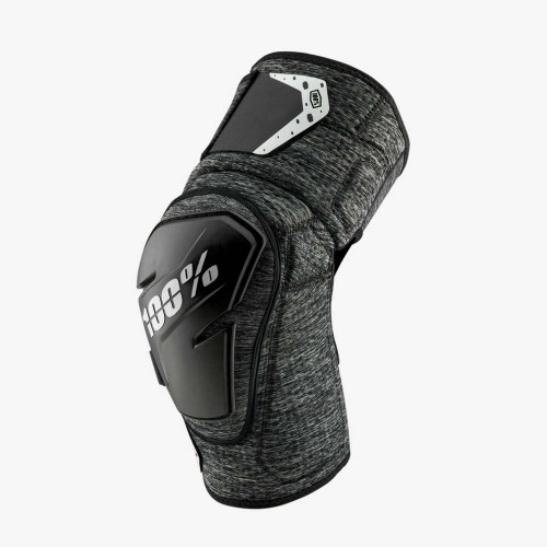 100% Fortis Knee Guard- Gray/Black-SM/MD