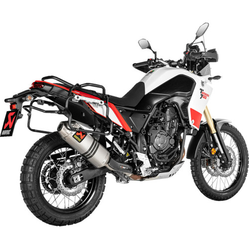 AKRAPOVIC Slip-On Line Muffler - Titanium - T?n?r? 700