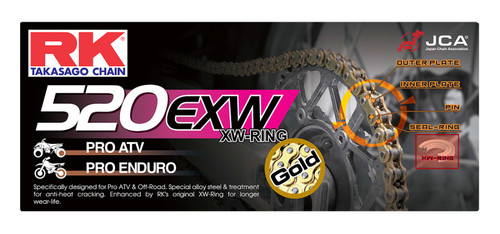 RKC Non Sealed Chain rkcGB520EXW-114