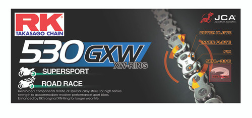RKC Non Sealed Chain rkc530GXW-110