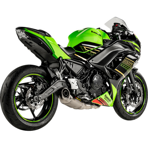 AKRAPOVIC Racing Line Exhaust System - Titanium - Kawasaki Ninja 650