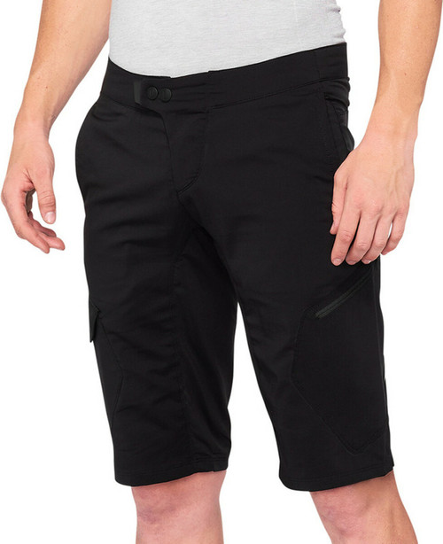 100% Ridcmp Shorts W/ Liner- Black- 32