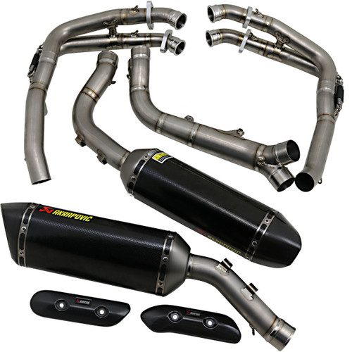 AKRAPOVIC Evolution Exhaust - Carbon Fiber - YZF-R1