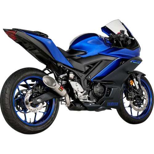 AKRAPOVIC Slip-On Line Muffler - Titanium End Cap