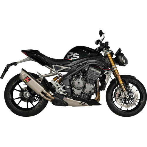AKRAPOVIC Slip-On Line Muffler - Titanium 18114430
