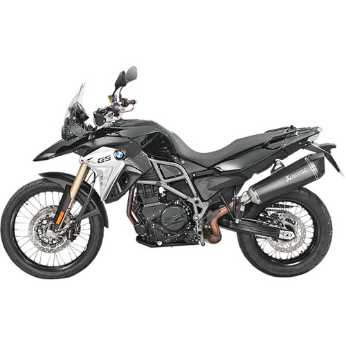 AKRAPOVIC Muffler - Titanium - Black