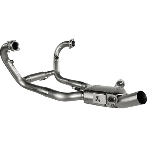 AKRAPOVIC Optional Header - Titanium - R12/R12 nineT