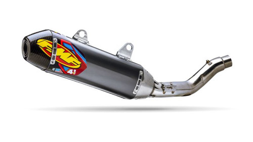 FMF FACTORY 4.1 RCT STAINLESS SL (SLIP-ON) W/ CARBON END CAP 041610