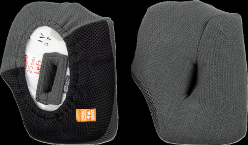Arai  VX-Pro4 Cheek Pads - Gray - 25 mm