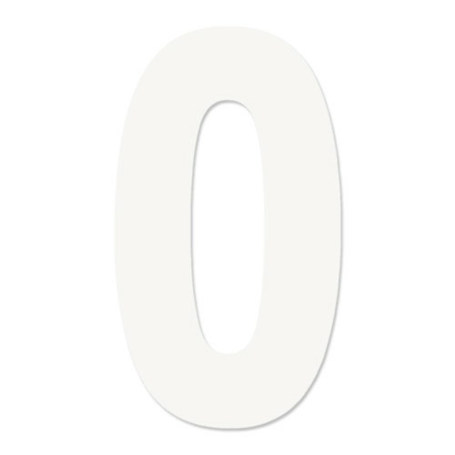 Factory Effex Fx 2015 Numbers Pro 8" White 0 25600