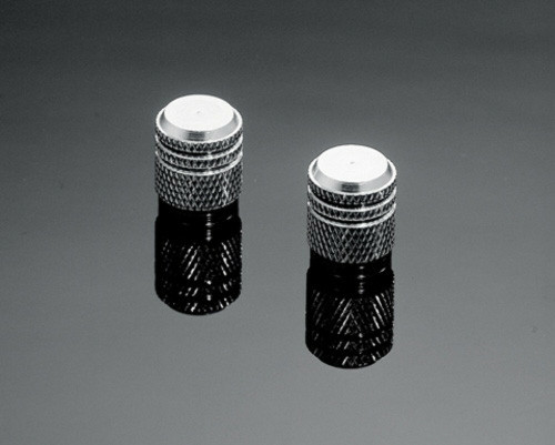 Highway Hawk Valve Cap Panhead Alu. Silver HH-01-124