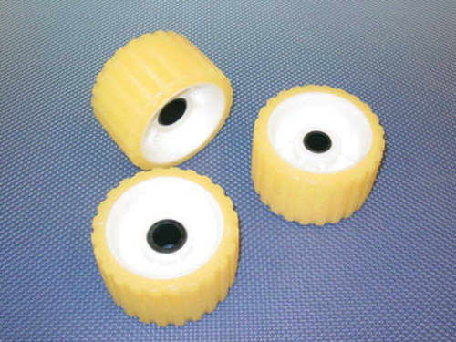 Yates Rubber Trp Rib Roller 5" X 1" 500YW-8P