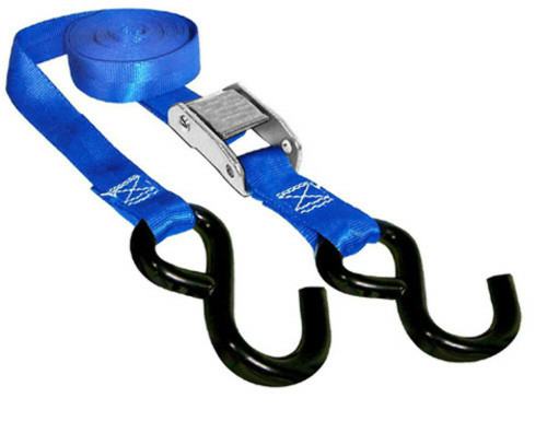 Sport-Parts Inc. Tie Down Straps 1" X 66" 2000 Lb. Blue 12-140-2