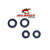 All Balls Racing Wheel Bearing Kit Rear 25-1105