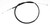 Motion Pro Cable Black Vinyl Throttle 03-0252