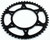 JT Sprockets Jt Steel Rear Sprocket 48 Tooth Honda JTR210.48SC