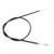 Motion Pro Cable Black Vinyl Throttle Push 04-0315