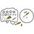 K&L Carb Rep Kit:Kaw Kz400B/C 1978 18-2447