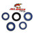 All Balls Racing Wheel Bearing Kit Rear 25-1106