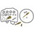 K&L Carb Repair Kit Kawasaki 18-2529