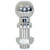 Buyers 2 5/16" Chrome Ball 10-Ton Hitch Ball Replacement RB102516