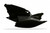 Polisport Side Panels Kx125 OEM Color Black 8601100001