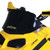 Powermadd Cobra Ski Doo Rev Low Black 9.5" 13021