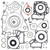 Vertex Complete Gasket Set Withos 811953