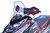 Powermadd Yamaha Sr Viper Tall Clear W/Black 19" 14540