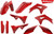 Polisport Polisport Mx Complete Kit Red 90846
