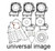Vertex Complete Gasket Set With Oil Seals Lloyd Ls396 Lloyd Fc/2 711003