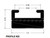 Sport-Parts Inc. Spi Slide Profile 20 Black 56" 620-56-80