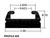 Sport-Parts Inc. Spi Slide Profile 28 Black 66" 428-66-80