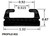 Sport-Parts Inc. Spi Slide Profile 22 Black 66" 222-66-80