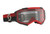 Scott Fury Goggle Red/Blk - Clear Works Lens