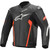 Alpinestars Faster v2 Leather Jacket - Black/Red - US 40 / EU 50