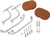 Show Chrome Armrest Indian Tan