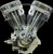 S&S Cycle Engine V124 Chr/Nat Lb