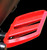 Show Chrome Combat Driver Boards Can-Am Ryker Red
