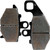 SBS LS Street Excel Sintered Rear Brake Pads - Kawasaki - 14'-16' Z 1000 ABS / SX ABS