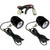 Custom Dynamics LED Fog Light - Trike - Black