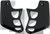 UFO Radiator Cover CR500 89-00 Black