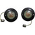 Custom Dynamics ProBEAM? Dynamic Ringz? LED Turn Signal - Black - Amber/White
