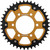 SUPERSPROX Stealth Rear Sprocket - 41 Tooth - Gold - Kawasaki - 88' - 97' ZX 600 C Ninja R