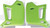 Ufo Rad Cvr Kdx200 90-94 Grn